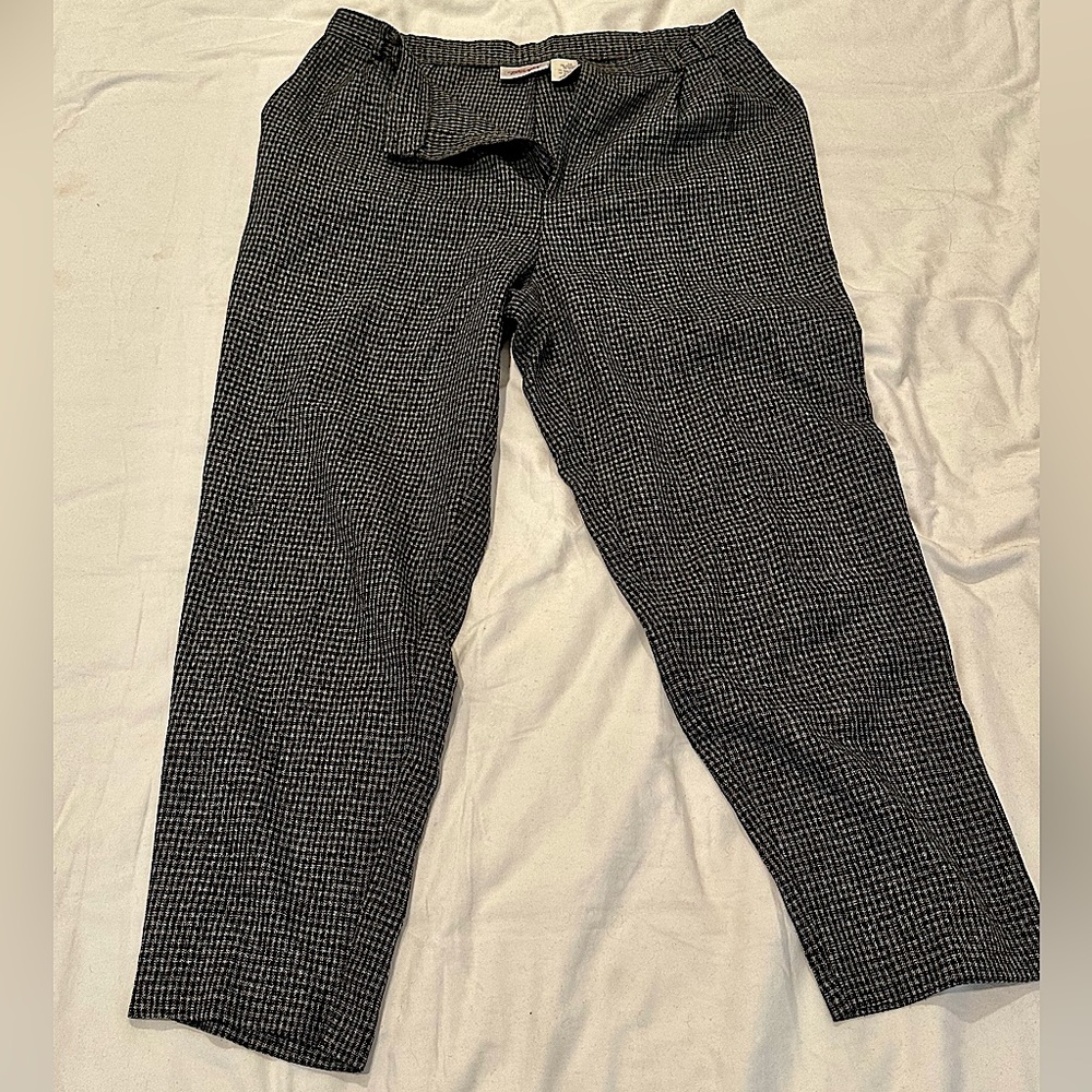 Worthington Vintage 90s High-Waisted Pleat Front Trousers